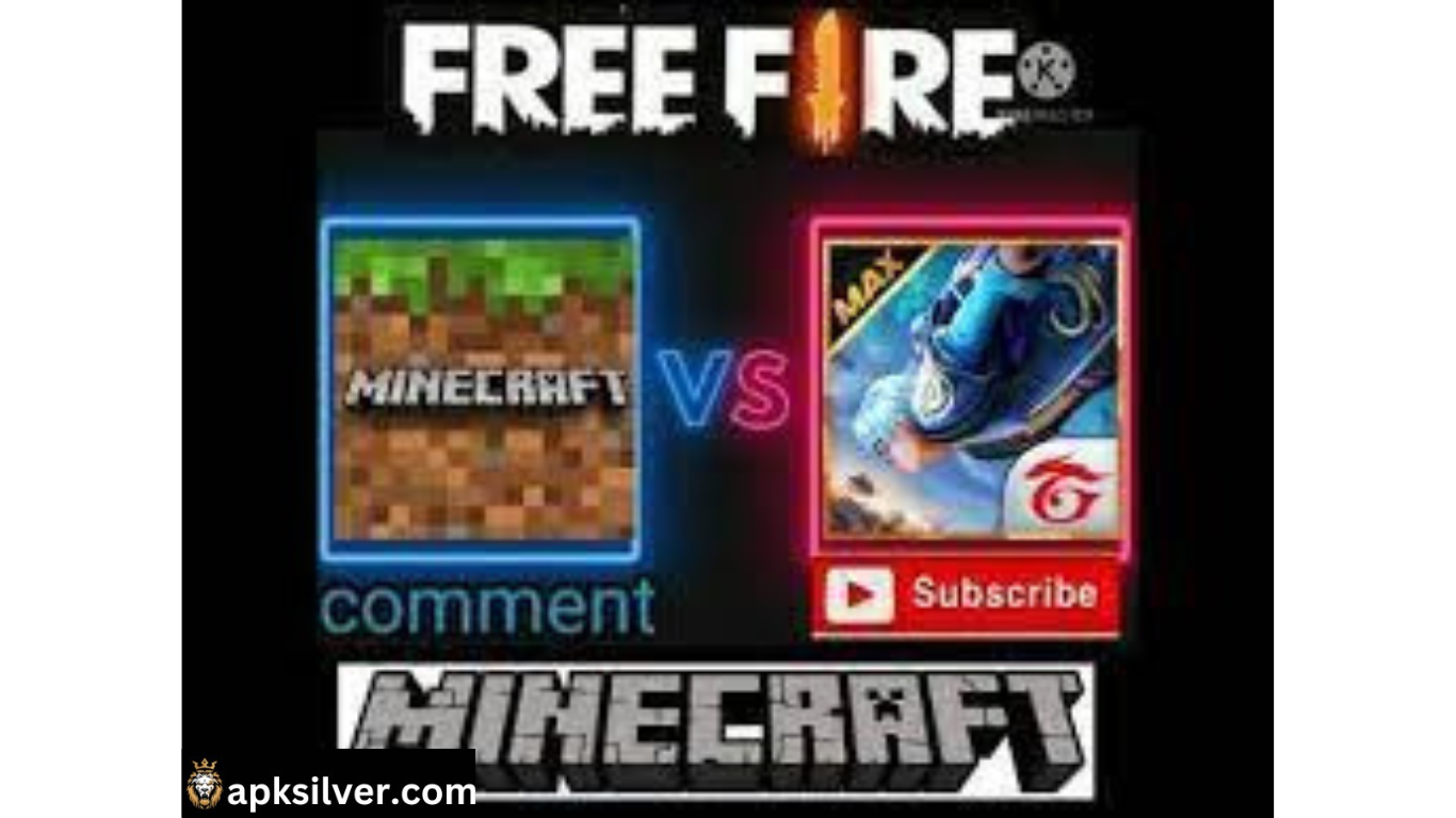 Minecraft vs Free fire