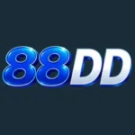 88DD Game APK logo in blue and white color