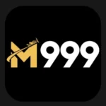 M999 Game APK logo in white and black color