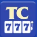 TC777 Game APP logo in blue and white color